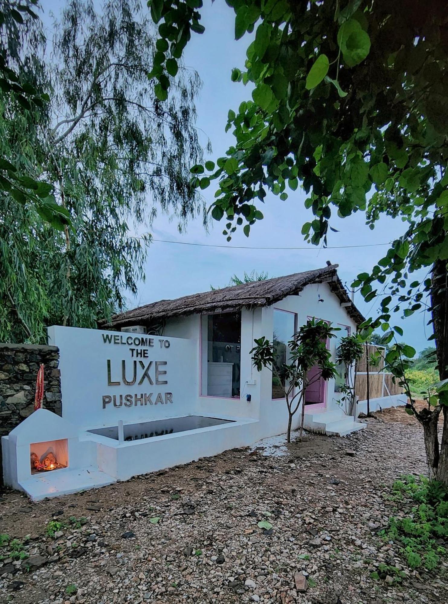 The Luxe Pushkar - A Luxury Farmstay In Пушкар Екстериор снимка
